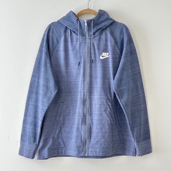 Nike Purple Zip Up Hoodie Jacket - Picture 1 of 16